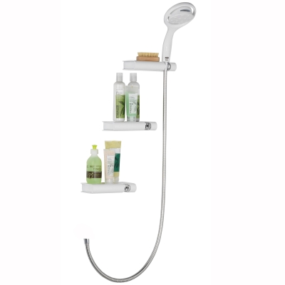 RADA - Kohler El duşu & Hortum ve 3 Askılı Raf Takımı Mira Shelves (1)