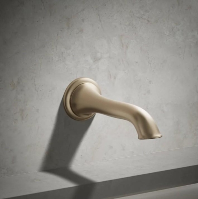 KOHLER - Kohler Artifacts Su Çıkış Gagası Vibrant Brushed Bronz