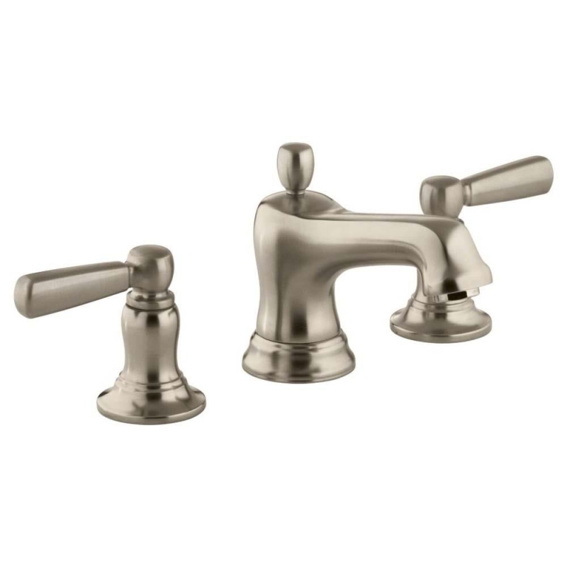 Kohler Lavabo Bataryası Bancroft 3 Delikli Brushed Bronz - 10KOH10577-4-BV