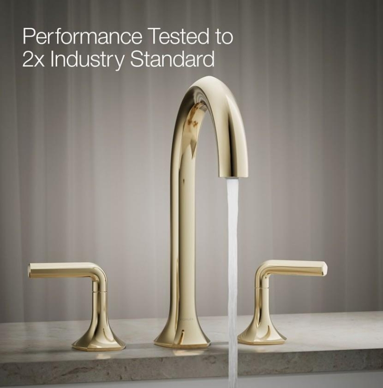 Kohler Batarya Occaison 3 Delikli Küvet Bataryası Handle - 10KOH27018-4-AF