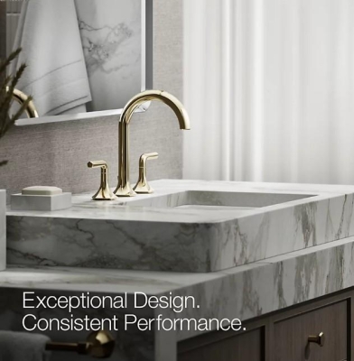 Kohler Batarya Occasion 3 Delikli Lavabo Bataryası Handle - Thumbnail 10KOH27010-4-AF