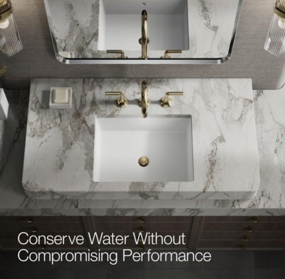 Kohler Batarya Occasion 3 Delikli Lavabo Bataryası Handle - Thumbnail 10KOH27010-4-AF