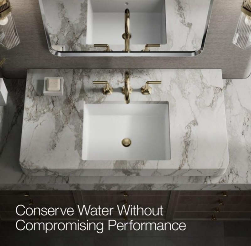 Kohler Batarya Occasion 3 Delikli Lavabo Bataryası Handle - 10KOH27010-4-AF