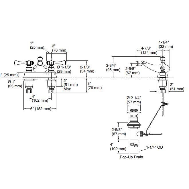 Kohler Bide & Batarya Takımı Portrait & Revival Krom - 11KOH4896-0000-TAKIM