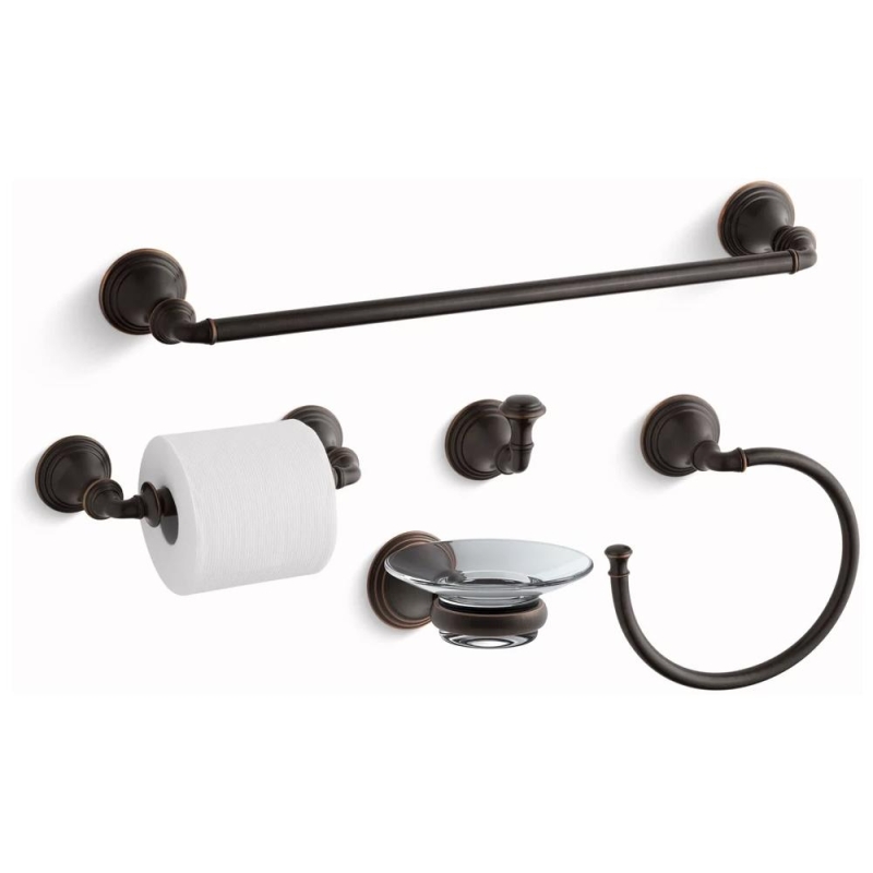 Kohler Havluluk Uzun Devonshire 51,8 cm, Brushed Bronze - 11KOH10550-BRZ