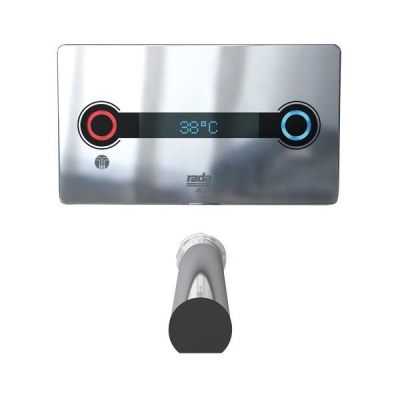 RADA - Kohler Hijyen Lavabo Bataryası Duvardan Rada Acu T3 Digital - 2