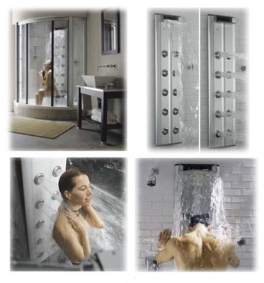 KOHLER - Kohler Duş Sistemi Body Spa 10 Jetli Duş Kulesi ve Tekne & Kabin Takımı Özel Ürün