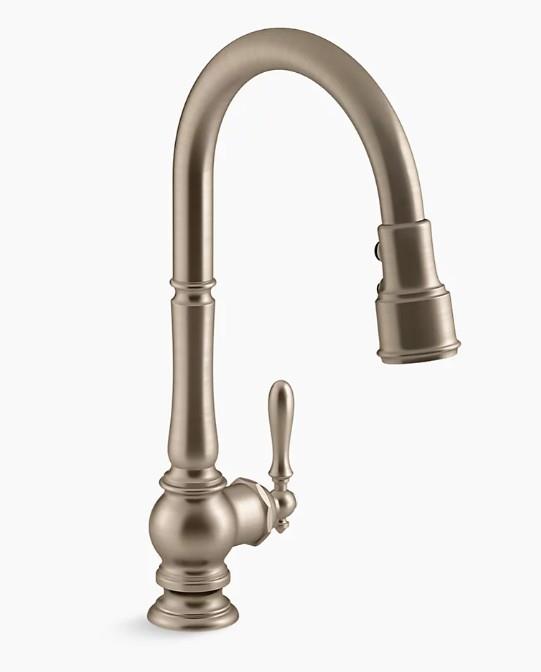 Kohler Eviye Bataryası Artifacts , Brushed Bronze - 10KOH99259-BV
