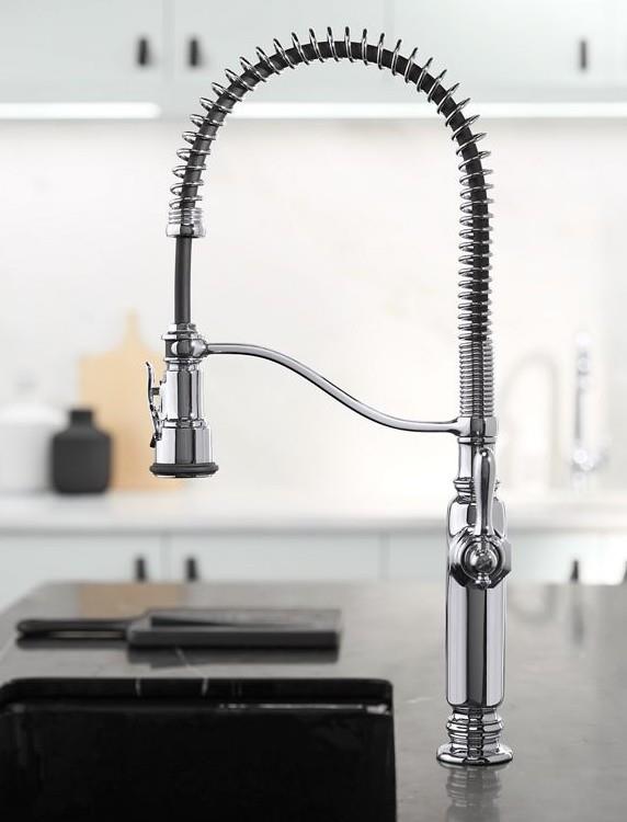 Kohler Eviye Bataryası Tournant Profesyonel, Mat Altın - 10KOH77515-2MB