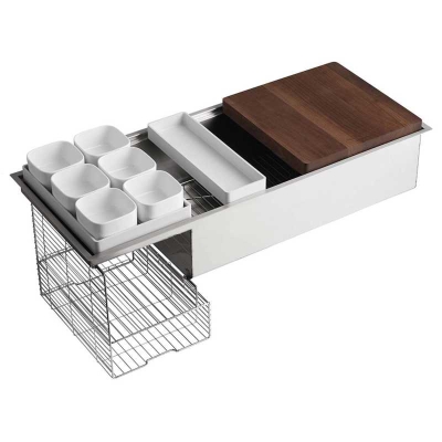 Kohler - Kohler Eviye Stages Paslanmaz Çelik Profesyonel 114 cm - 2