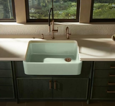 Kohler Eviye Süzgeci ve Boğazı Mat Altın - Thumbnail 10KOH8801-2MB