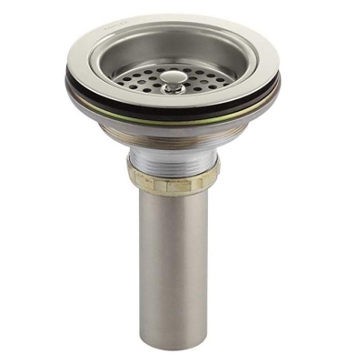 KOHLER - Kohler Eviye Süzgeci ve Boğazı Parlak Nikel - 1