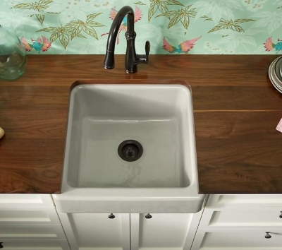 Kohler Eviye Whitehaven Tezgahaltı Ice Grey - Thumbnail 10KOH5664-95