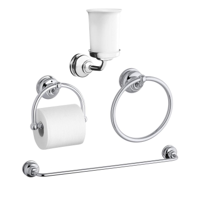 Kohler - Kohler Diş Fırçalık Duvara Monte Fairfax, Krom