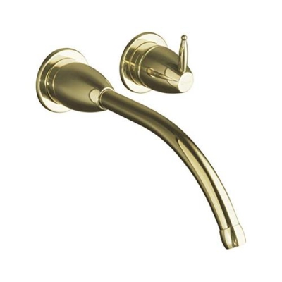 Kohler - Kohler Lavabo Bataryası Falling Water French Gold - 1