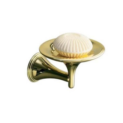 KOHLER - Kohler Sabunluk Duvara Monte Finial ,French Gold