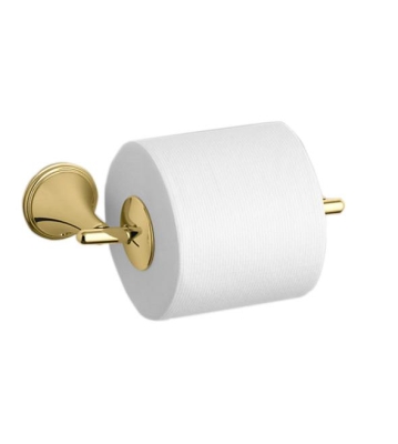 KOHLER - Kohler Tuvalet Kağıtlık Finial ,Polished Brass
