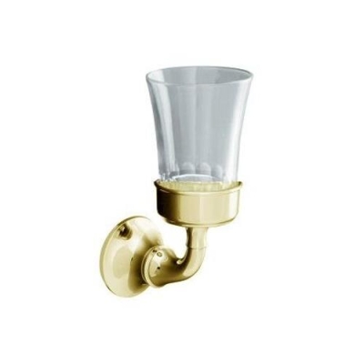 KOHLER - Kohler Diş Fırçalık Seti Duvara Monte Forte Traditional , French Gold