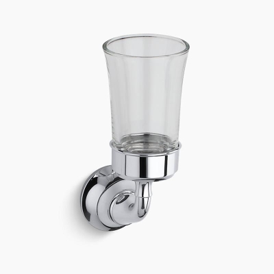 KOHLER - Kohler Diş Fırçalık Seti Duvara Monte Forte Traditional , Krom - 0