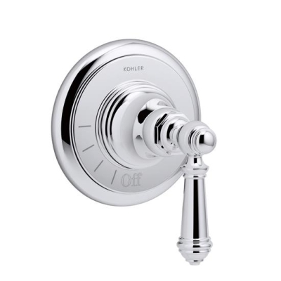 KOHLER - Kohler Gizli Taharat - Açma Kapama Valfi Ankastre Dış Kapak Artifacts Krom - 4