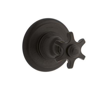 KOHLER - Kohler Gizli Taharat - Açma Kapama Valfi Ankastre Dış Kapak Artifacts Oil-Rubbed Bronze - 2