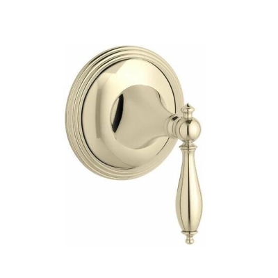 KOHLER - Kohler Gizli Taharat - Açma Kapama Valfi Ankastre Dış Kapak Finial Altın Ük - 1