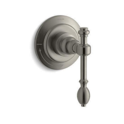 KOHLER - Kohler Gizli Taharat - Açma Kapama Valfi Ankastre Dış Kapak IV Georges Brass Nikel Rengi Ük - 2