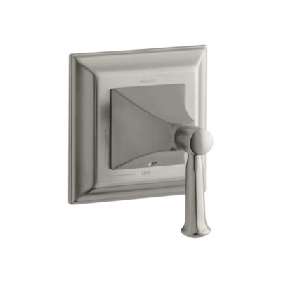 KOHLER - Kohler Gizli Taharat - Açma Kapama Valfi Ankastre Dış Kapak Memoirs Stately Nikel Rengi - 3