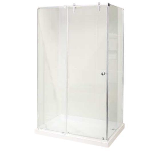 Kohler Indigo Duş Kabini Sola Kayar Kapılı 120 x 90 cm - 10KOH-E44C12006-A-GA-TAKIM