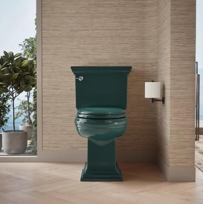 KOHLER - Kohler Klozet Memoirs Stately, Teal - 4