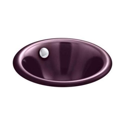 Kohler - Kohler Lavabo 30,5 cm İron Plains Mürdüm - 1