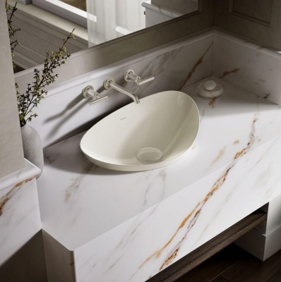 KOHLER - Kohler Lavabo Asimetrik Çanak Veil Bisküvi