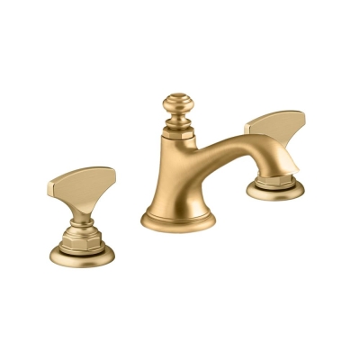 KOHLER - Kohler Lavabo Bataryası Artifacts Bell Design & Widespread Modern Altın - 2