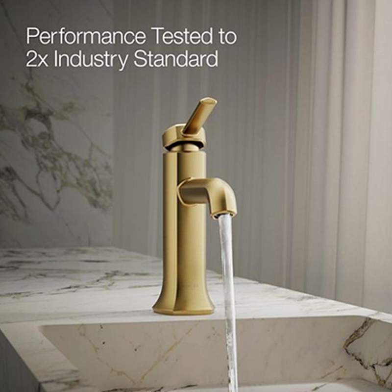 Kohler Lavabo Bataryası Occasion, Vibrant Brushed Moderne Brass - 10KOH27000-4K-2MB