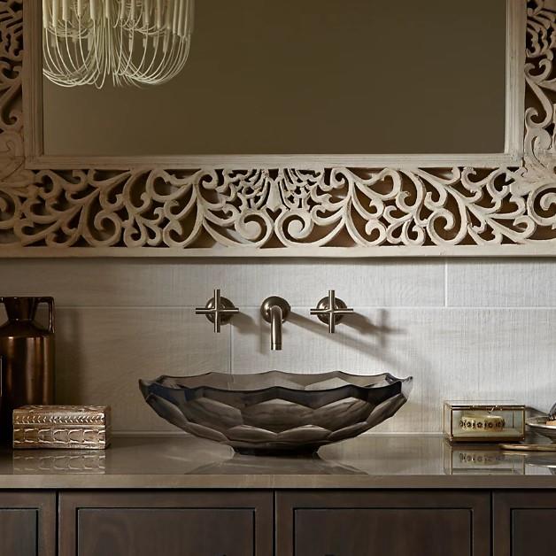 Kohler Lavabo Briolette Cam Çanak Translucent Stone - 10KOH2373-TG8