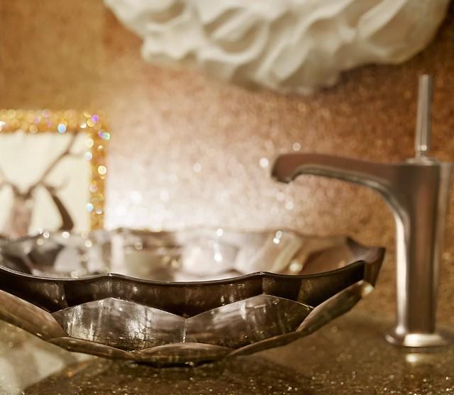 Kohler Lavabo Briolette Cam Çanak Translucent Stone - 10KOH2373-TG8