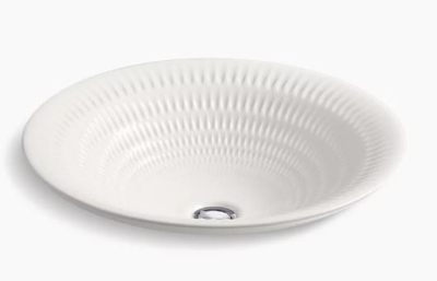 KOHLER - Kohler Lavabo Derring Çap 45 cm Beyaz - 2 KOHLER - Kohler Lavabo Derring Çap 45 cm Beyaz - 2