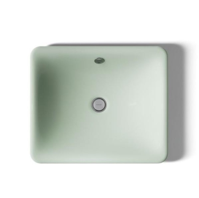 Kohler Lavabo Iron Plains Döküm Banyo Lavabosu Kavak Yeşil - Thumbnail 10KOH5400-PAG-42