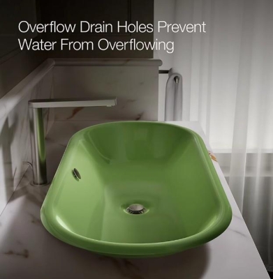 Kohler Lavabo Iron Plains Fresh Yeşil - Thumbnail 10KOH20213-PFG-34