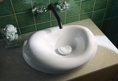 Kohler Lavabo Landshapes Daniel Arsham Beyaz Lavabo - Thumbnail 10KOH32300-0