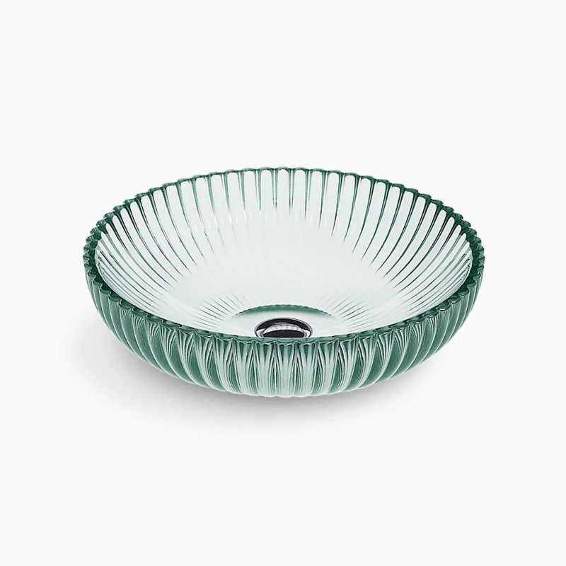 Kohler Lavabo Salute Cam Çanak Translucent Dew - 10KOH28824-TG2