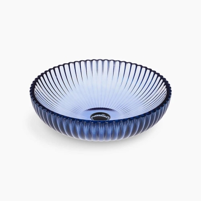 KOHLER - Kohler Lavabo Salute Cam Çanak Translucent Sapphire - 2