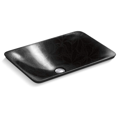 Kohler - Kohler Lavabo Sartorial Siyah Desenli - 2