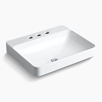 KOHLER - Kohler Lavabo Tezgah Üstü Üç Delikli Vox 58,4 x 465 cm - 2