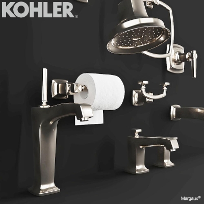KOHLER - Kohler Tuvalet Kağıtlık Margaux, Brushed Bronze