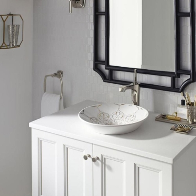 KOHLER - Kohler Havluluk Yuvarlak Margaux , Brushed Nikel (1)