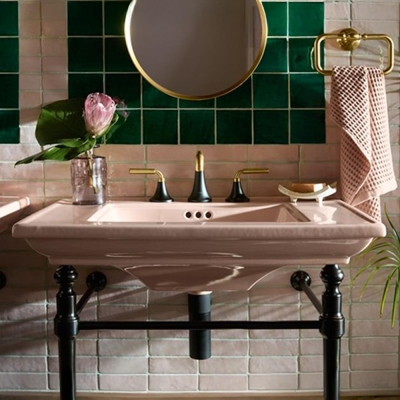 Kohler Memoirs Stately Lavabo Ayak Seti Oil-Rubbed Bronze - Thumbnail 10KOH30007-2BZ