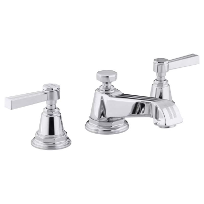 KOHLER - Kohler Lavabo Bataryası Pinstripe 3 Delikli Polished Krom - 1