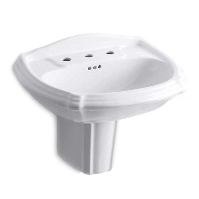 Kohler - Kohler Lavabo Portrait Yarım Ayaklı Kohler - Kohler Lavabo Portrait Yarım Ayaklı