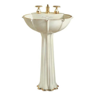 Kohler - Kohler Lavabo Praire Flowers Ayaklı Özel Desenli